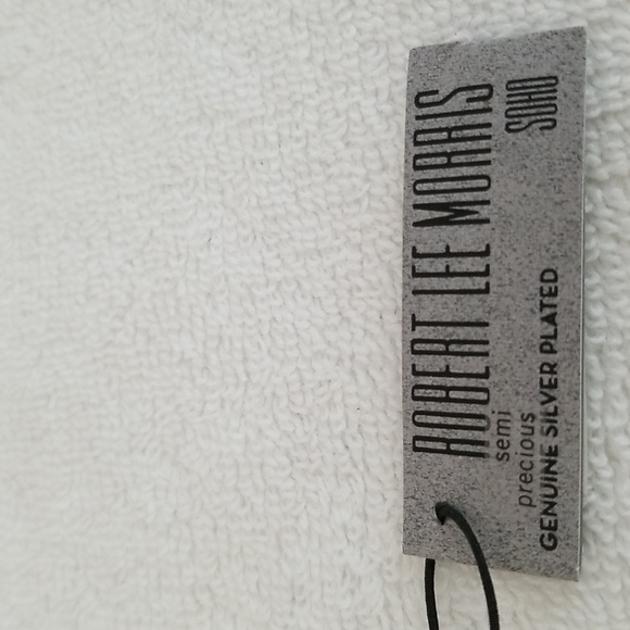 New Robert Lee Morris Soho Stone Wire Wrapped Necklace - Picture 9 of 11